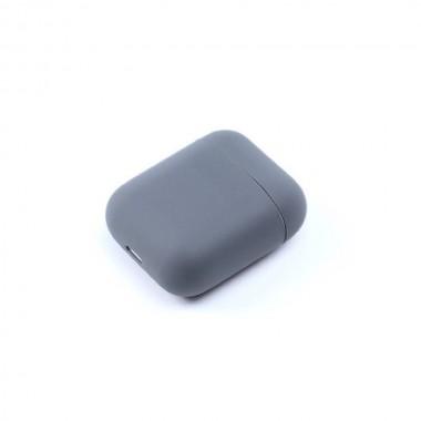 Чехол Silicone Ultra Thin Case for AirPods 1/2 Advanced Ash