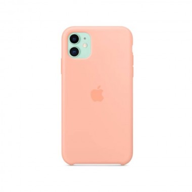 Чохол Apple Silicone Case for iPhone 11 Grapefruit