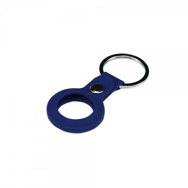 Чехол Apple AirTag Silicone Key Ring Midnight Blue