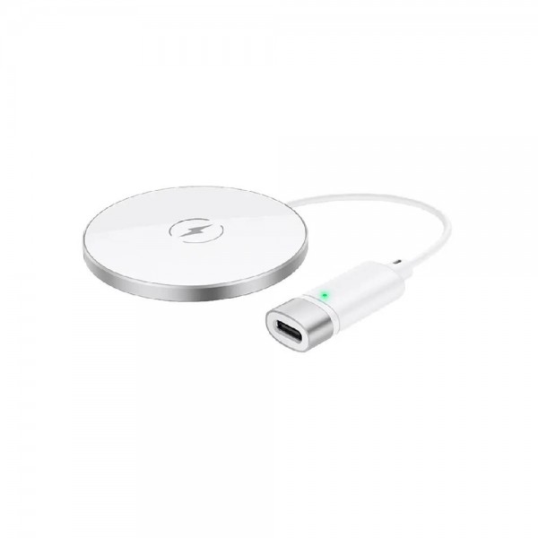 БЗУ HOCO CW31 Starfall magnetic wireless fast charger / silver