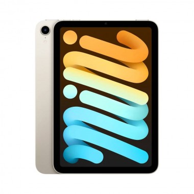 New Apple iPad mini 6 8.3" 2021 Wi-Fi 64GB Starlight (MK7P3)