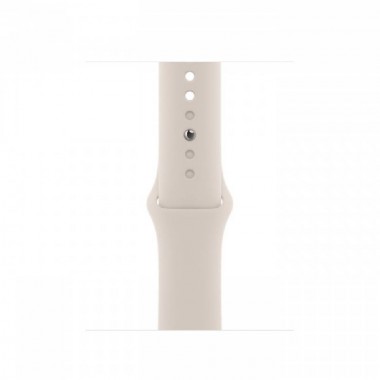 New Apple Watch Series 7 41mm GPS Starlight Aluminum Case With Starlight Sport Band (MKMY3)