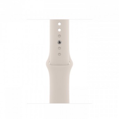 New Apple Watch Series 7 45mm GPS Starlight Aluminum Case With Starlight Sport Band (MKN63)