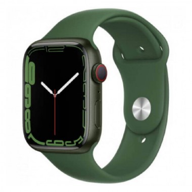 New Apple Watch Series 7 41mm GPS Green Aluminum Case With Green Sport Band (MKN03)