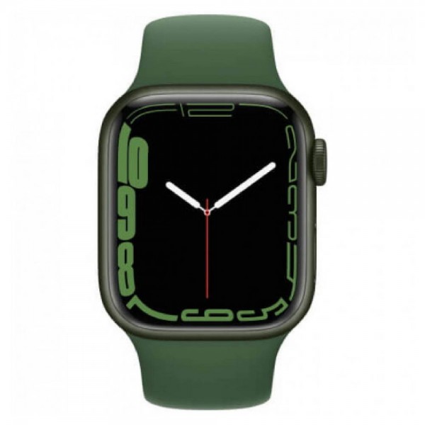 New Apple Watch Series 7 41mm GPS Green Aluminum Case With Green Sport Band (MKN03)