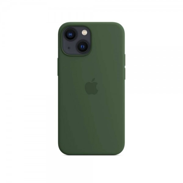 Чехол Apple Silicone Case for iPhone 13 Clover