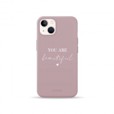 Чохол Pump Silicone Minimalistic Case for iPhone 13 You Are Beautiful