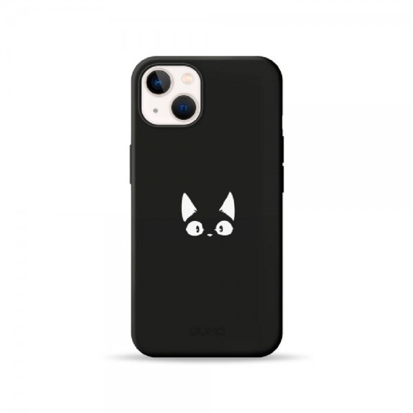 Чохол Pump Silicone Minimalistic Case for iPhone 13 Funny Cat
