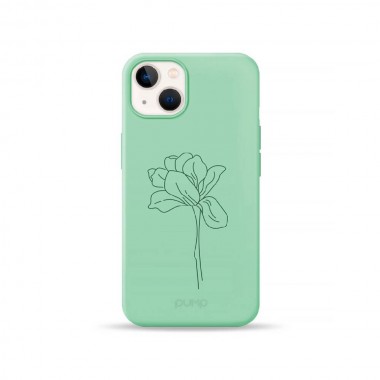 Чохол Pump Silicone Minimalistic Case for iPhone 13 Bloom Flower