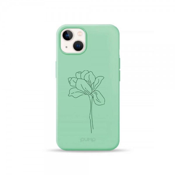 Чохол Pump Silicone Minimalistic Case for iPhone 13 Bloom Flower