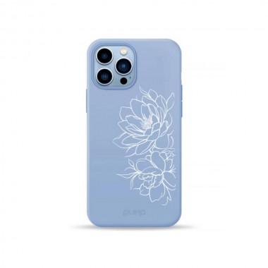 Чохол Pump Silicone Minimalistic Case for iPhone 13 Pro Max Floral