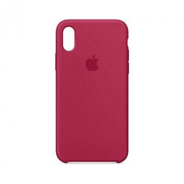 Чохол Apple Silicone case for iPhone Xr Rose Red