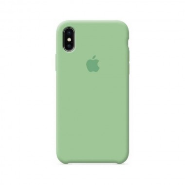 Чехол Apple Silicone case for iPhone Xr Mint