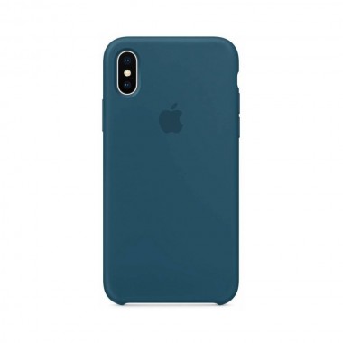 Чехол Apple Silicone case for iPhone Xr Cosmos Blue