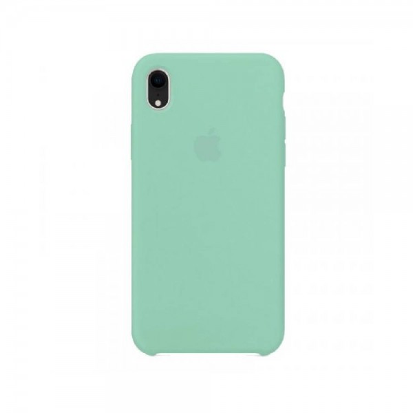 Чехол Apple Silicone case for iPhone Xr Marine Green