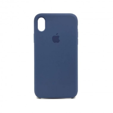 Чехол Apple Silicone case for iPhone Xr Alaskan blue