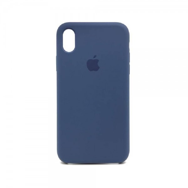 Чохол Apple Silicone case for iPhone Xr Alaskan blue