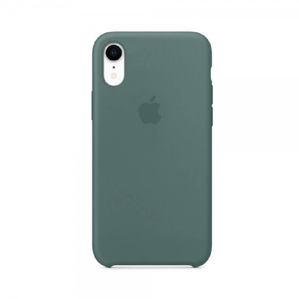 Чохол Apple Silicone case for iPhone Xr Pine Green