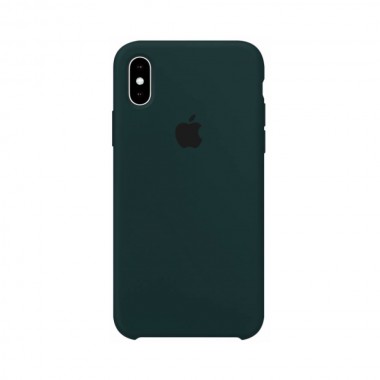 Чохол Apple Silicone case for iPhone X/Xs Forest Green