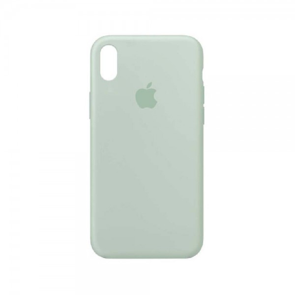 Чохол Apple Silicone case for iPhone X/Xs Beryl