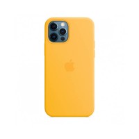 Чехол Apple Silicone Case for iPhone 12 Pro Max Sunflower