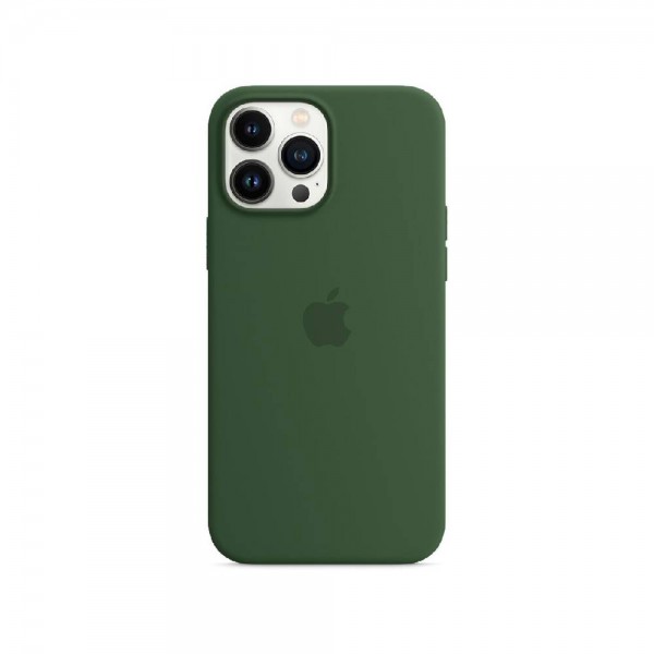 Чохол Apple Silicone Case for iPhone 13 Pro Max Clover