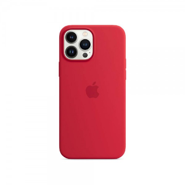 Чехол Apple Silicone Case for iPhone 13 Pro Max Red