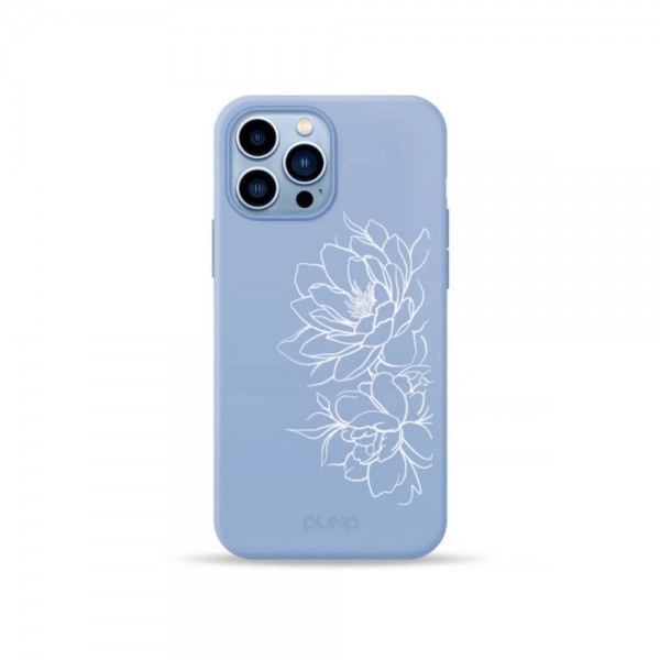Чохол Pump Silicone Minimalistic Case for iPhone 13 Pro Floral