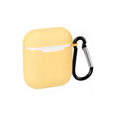 Чохол Blueo Air Pods 1/2 Liquid Silicone Protect Case Yellow