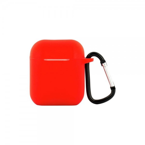 Чехол Blueo Air Pods 1/2 Liquid Silicone Protect Case Red