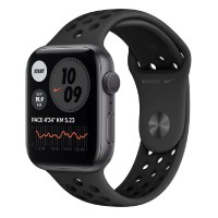Б/У Apple Watch Nike Series 6 44mm Space Grey Aluminium Case with Anthracite Black Nike Sport Band (MG173)