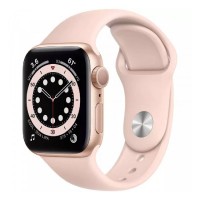 Б/У Apple Watch Series 6 GPS 40mm Gold Aluminum Case with Pink Sand Sport Band (MG123)