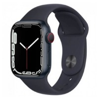 Б/У Apple Watch Series 7 41mm GPS Midnight Aluminum Case With Midnight Sport Band (MKMX3)