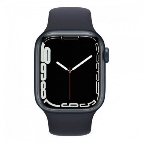 Б/У Apple Watch Series 7 41mm GPS Midnight Aluminum Case With Midnight Sport Band (MKMX3)