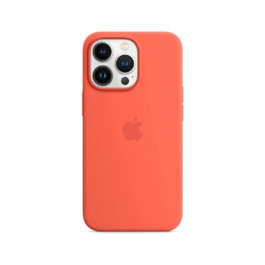 Чохол Apple Silicone Case for iPhone 13 Pro with MagSafe Nectarine