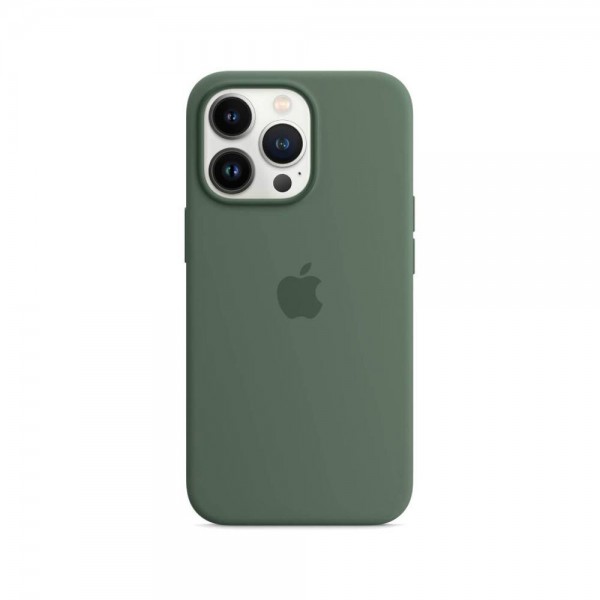 Чехол Apple Silicone Case for iPhone 13 Pro with MagSafe Eucalyptus