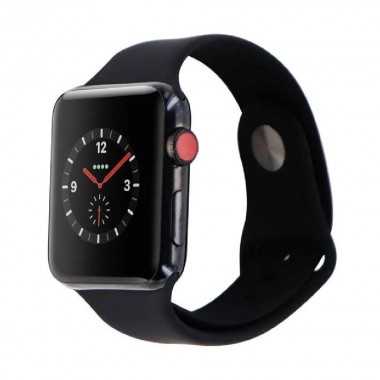 Apple Watch Series 3 GPS 42mm GPS + LTE Stainless Steel Space Black Sport Band
