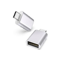 Переходник USB-C to USB-A Silver