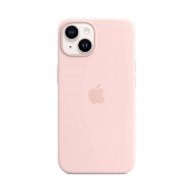 Чохол Apple Silicone Case для iPhone 14 Chalk Pink