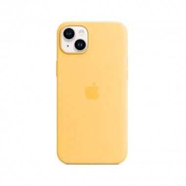 Чохол Apple Silicone Case для iPhone 14 Sunglow