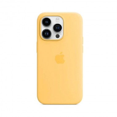 Чохол Apple Silicone Case для iPhone 14 Pro Sunglow