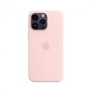 Чохол Apple Silicone Case для iPhone 14 Pro Chalk Pink