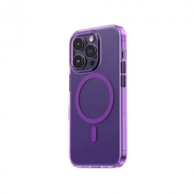Чохол Blue Crystal Drop PRO Resistance Phone Case для iPhone 14 Pro with MagSafe Purple