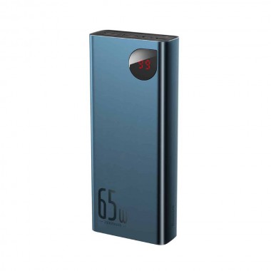 Power Bank Baseus Adaman Metal Digital Display Quick Charge 20000 mA/h 65W Blue