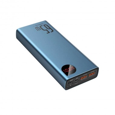 Power Bank Baseus Adaman Metal Digital Display Quick Charge 20000 mA/h 65W Blue