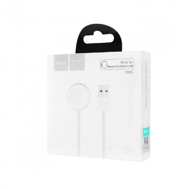 БЗУ Apple Watch HOCO CW39 Wireless charger for iWatch USB/5V/0,35A/1-8S White