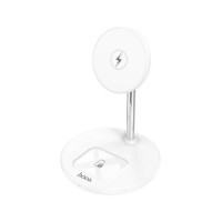БЗУ HOCO S23 Volant magnetic 2-in-1 15W White
