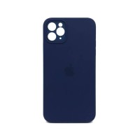 Чехол Silicone Case Full camera Square edge iPhone 11 Pro Max Midnight blue