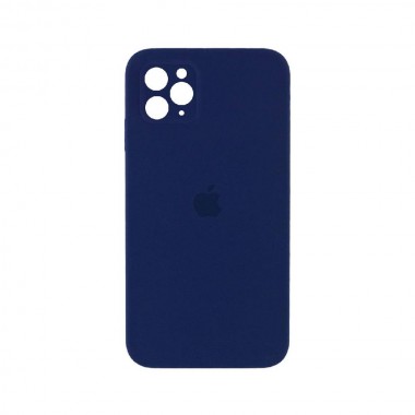 Чохол Silicone Case Full camera Square Edge iPhone 11 Pro Royal Blue