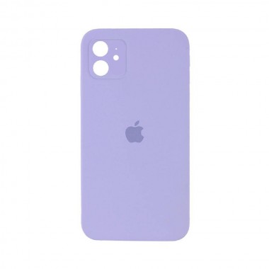 Чохол Silicone Case Full camera Square edge iPhone 11 Lilac